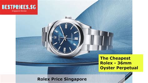 cheapest used rolex singapore